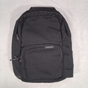 The Brevite Backpack Everyday Commuter Slim Travel Laptop Bag Black